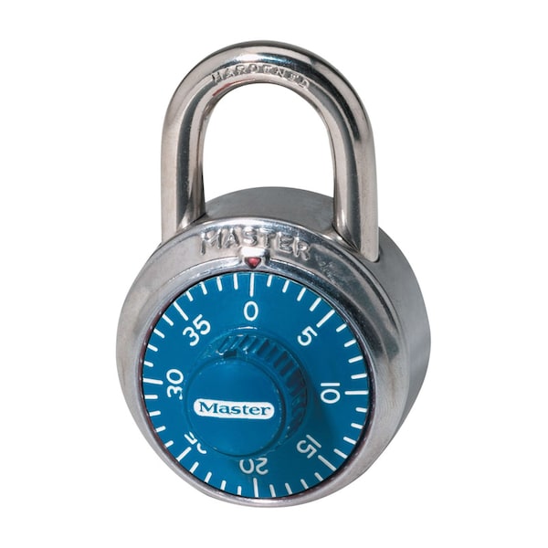 Master Lock Master Lock 2 in. H X 1-7/8 in. W Steel Anti-Shim Technology Combination Padlock 1506D - main